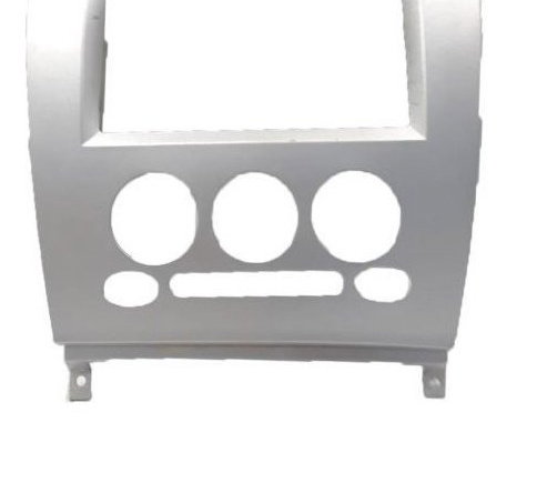 Moldura Painel Central Rely Van 2013 Prata