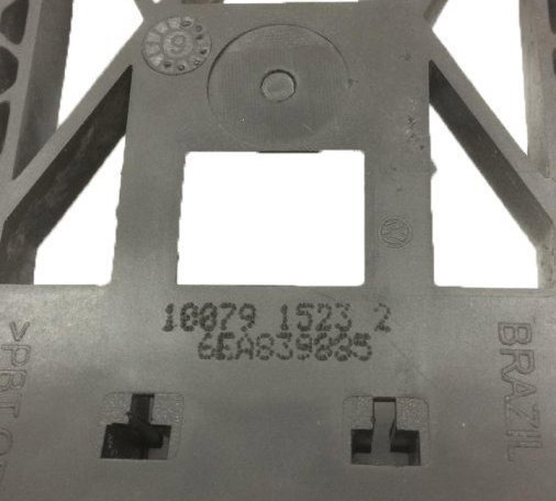 Suporte Maçaneta Externa Traseira Ld Vw T-cross 2019/20 Original Foto