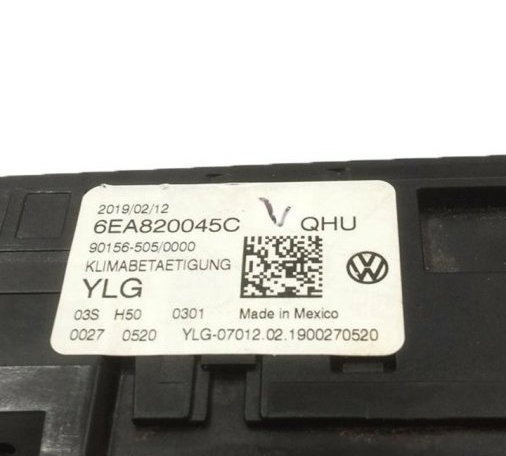 Comando Ar Condicionado Vw T-cross 2019/20