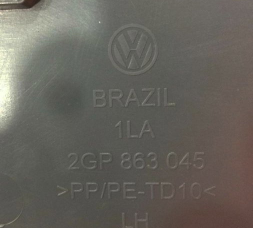 Acabamento Lateral Esquerdo Console Vw T-cross 2019/20