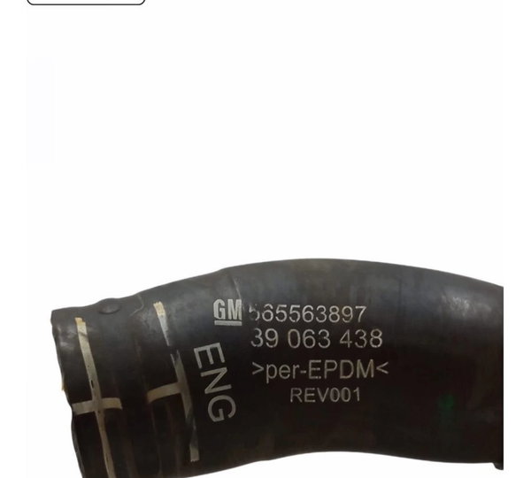 Mangueira Inferior Do Radiador Gm Cruze 1.4 Turbo 2019/20