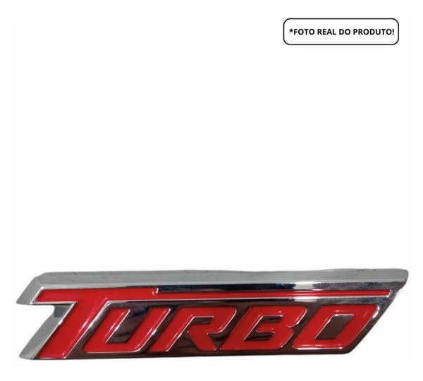 Emblema Turbo Chevrolet Cruze Lt 1.4 Turbo 2019/20