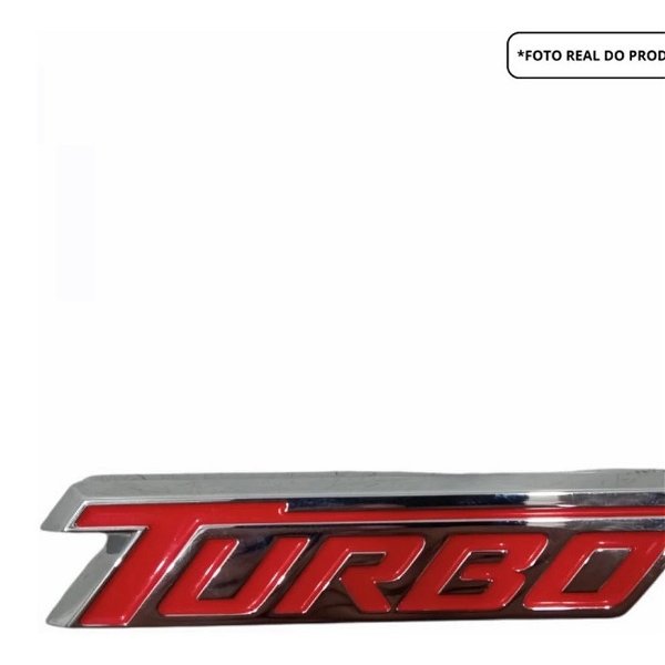 Emblema Turbo Chevrolet Cruze Lt 1.4 Turbo 2019/20