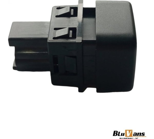 Botão Cego Falso Moldura Lateral Painel Citroen C3