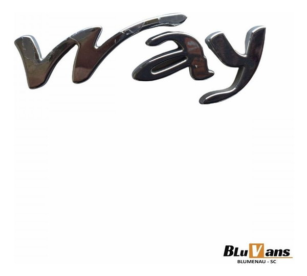 Emblema Letreiro Way Palio Fire 1.0 2014/15