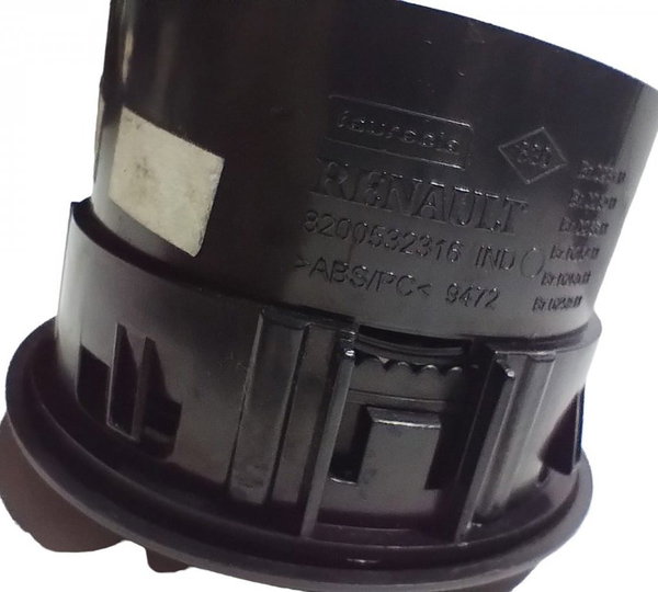 Difusor De Ar Sandero Logan Duster 2007 À 2014 Preto