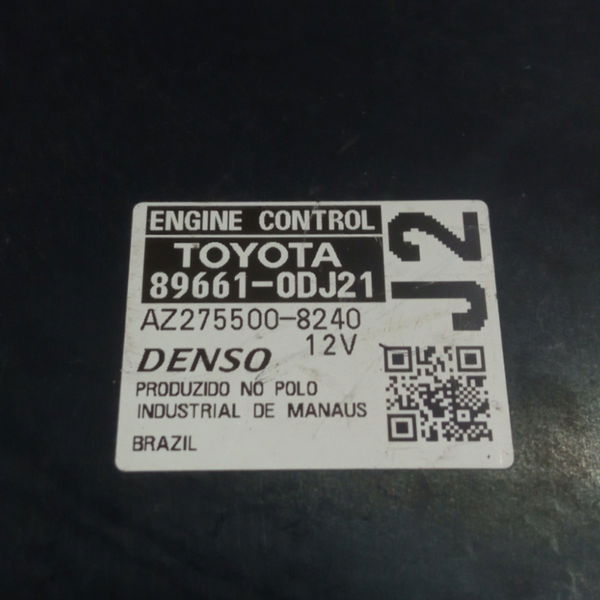 Módulo Injeção Toyota Etios 2015 896610dj21