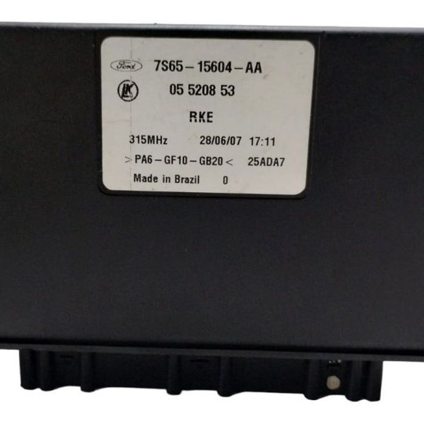 Módulo De Conforto Ford Fiesta 7s65-15604-aa - Comparar