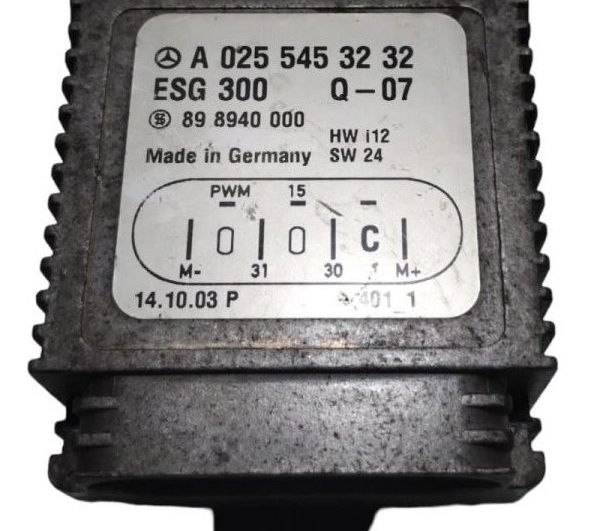 Modulo Ventoinha Mercedes Esg 300