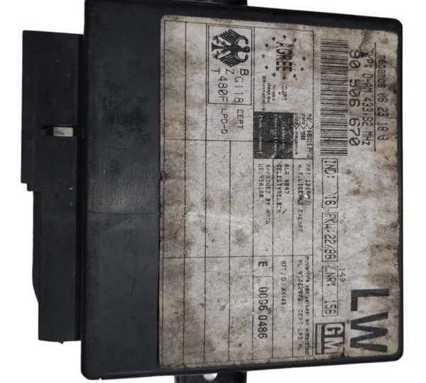 Módulo Central Conforto Astra Vectra Zafira (90 506 670 Lw)