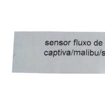 Sensor Fluxo Ar Onix Prisma Cobalt Spin 1.4 1.8