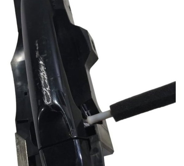 Maçaneta Externa Porta Nissan Versa 2018 D/d Com Detalhes Original Foto