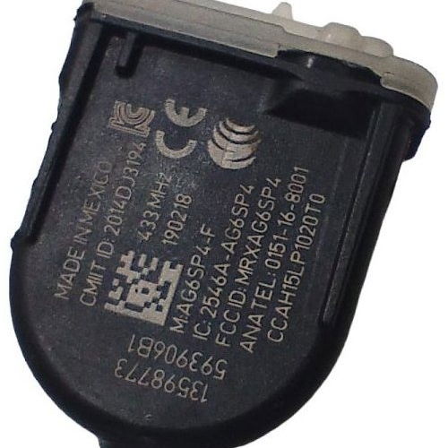 Sensor Pressão Pneus Chevrolet Cruze 2018 - 13598773