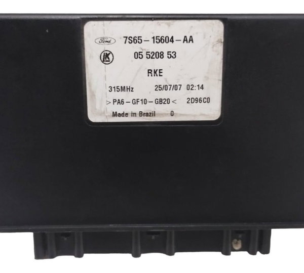 Módulo De Conforto Ford Fiesta 7s65-15604-aa