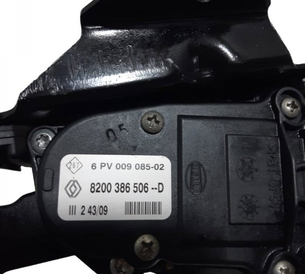 Pedal Acelerador Eletrônico Renault Logan / 8200386506d