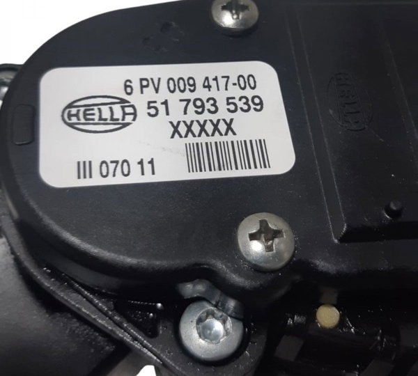 Pedal Acelerador Eletrônico Fiat Palio/siena - 51793539