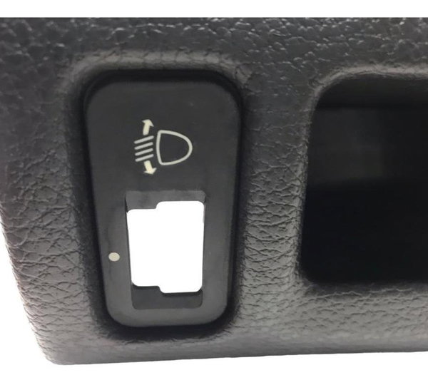 Moldura Botão Regulagem Farol Peugeot  206 1925699