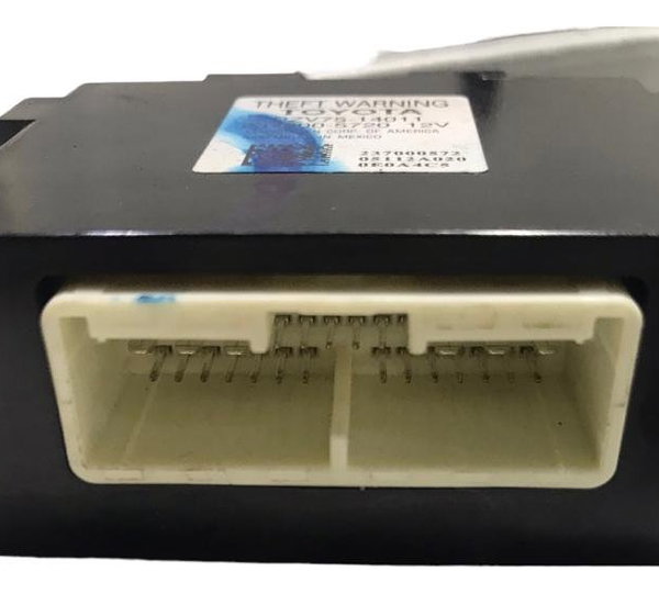 Modulo Alarme Toyota Etios 1.5 2013/17- Pzv75-14011 Original