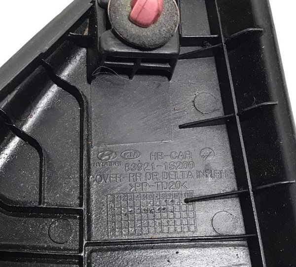 Acabamento Interno Porta Traseira Direita Hb20 2016 Original
