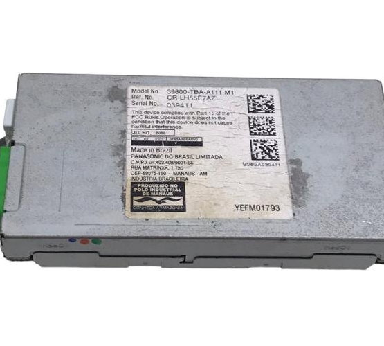 Módulo Antena Elétrica Honda Civic 2.0 2017 39800tbaa111m1