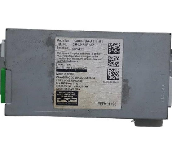 Módulo Antena Elétrica Honda Civic 2.0 2017 39800tbaa111m1