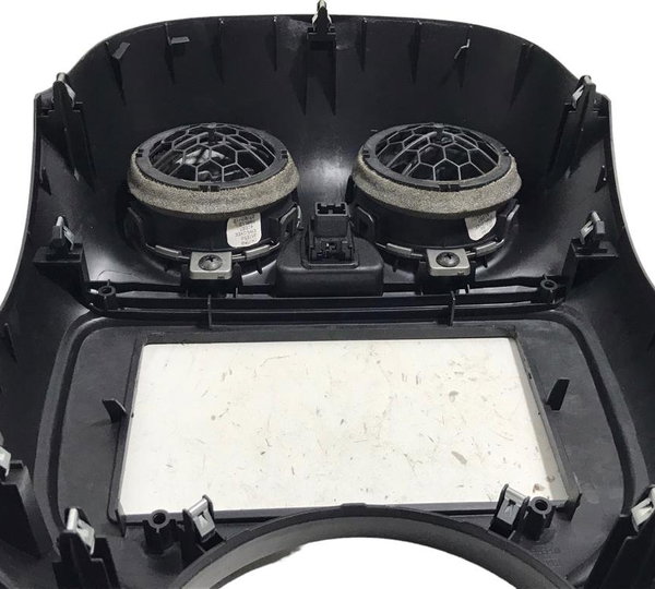 Moldura Central Rádio Pisca Alerta Nissan Versa 2011 A 15