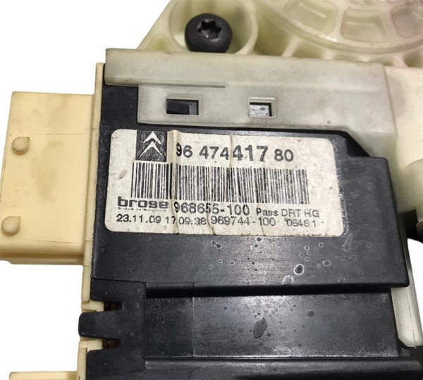 Máquina Vidro Dianteira Direita Citroen C4 Pallas 2009/2010