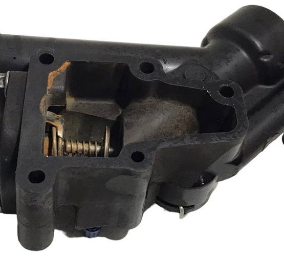 Carcaca Valvula Termostatica Citroen C4 Pallas 2.0 16v 09/10