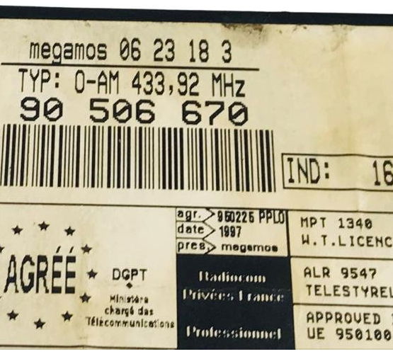 Modulo Conforto Chevrolet Vectra Astra Zafira 1997/2005