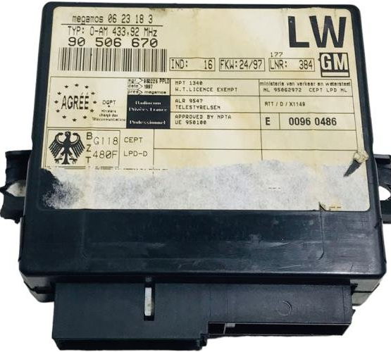 Modulo Conforto Chevrolet Vectra Astra Zafira 1997/2005