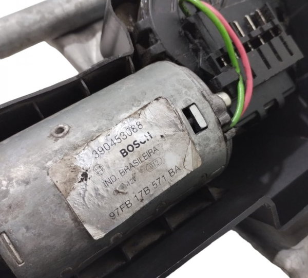 Motor E Galhada Limpador Parabrisa Ford Courier 2004