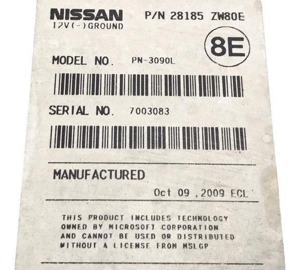 Rádio Original Nissan Tiida/versa/livina 2008 À 2013