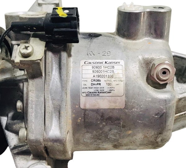 Compressor Do Ar Condicionado Nissan Versa 1.6 16v 2019