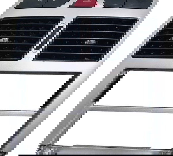 Moldura Radio/difusor Ar/comando Central Peugeot 307