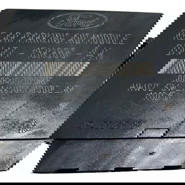 Módulo Sensor De Estacionamento Ford Focus 2015 Dv4t15k866ak