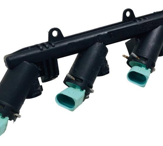 Flauta Dos Bicos Injetores Vw Gol G7 / G8 1.0 2018/2020