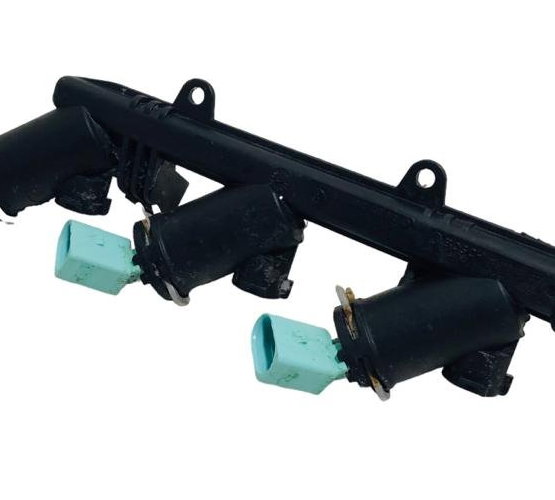 Flauta Dos Bicos Injetores Vw Gol G7 / G8 1.0 2018/2020