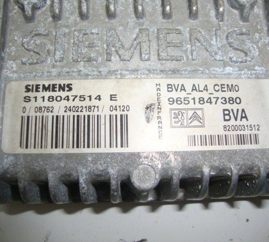 Modulo Do Cambio Automatico Citroen C5 2.0 2004