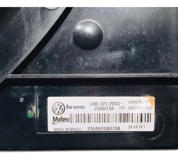 Defletor Da Ventoinha Ar Condicionado Vw Fox/ Gol/ Polo