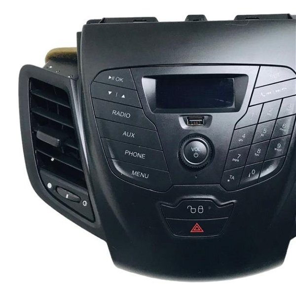 Radio Painel Central C/difusores De Ar Ford New Fiesta 2015