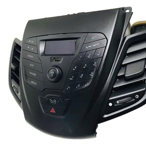 Radio Painel Central C/difusores De Ar Ford New Fiesta 2015