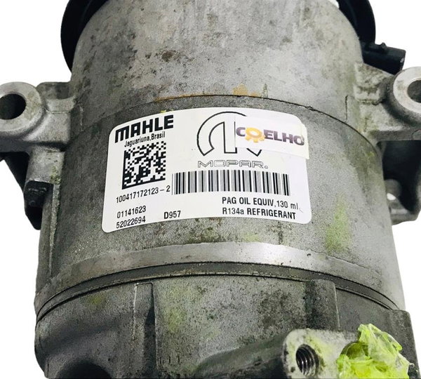 Compressor Ar Condicionado Fiat Mobi Argo 1.0 3cc 2017/2018