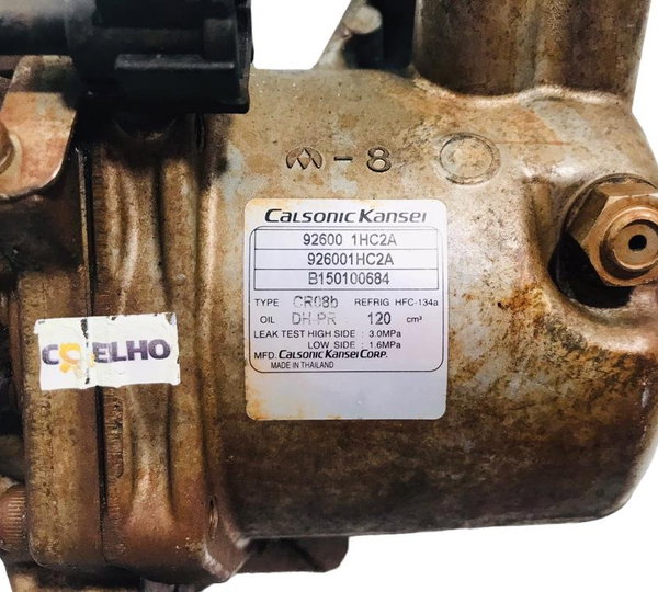 Compressor Ar Condicionado Nissan March 1.0 3cc 2016