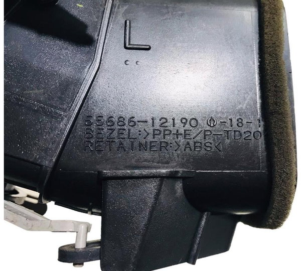 Difusor Ar Toyota Corolla Lado Esquerdo 2009 A 2014