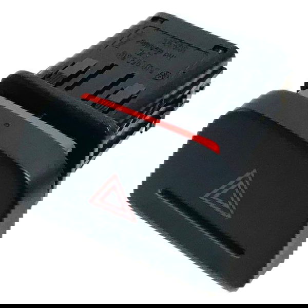 Botão Pisca Alerta Vw Gol Saveiro Voyage G6 5u0953509 12/15