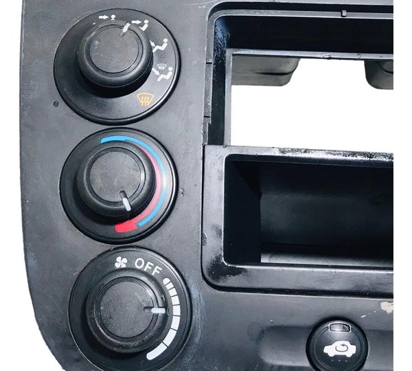 Moldura Painel Comando De Ar C/difusores Honda Civic 13/2015