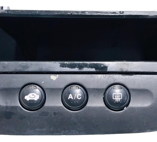 Moldura Painel Comando De Ar C/difusores Honda Civic 13/2015