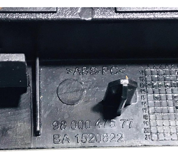 Botão Trava Vidros Citröen C3 2015 9800047577