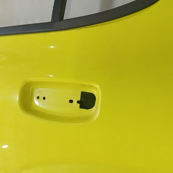 Porta Lado Esquerdo Traseira Fiat Uno Vivace 2012 Traseira Esquerda Amarelo