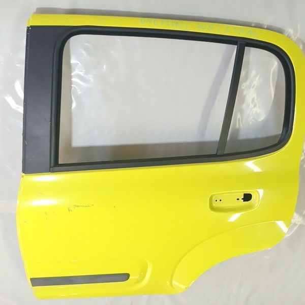 Porta Lado Esquerdo Traseira Fiat Uno Vivace 2012 Traseira Esquerda Amarelo